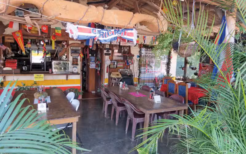 visiting a soda in costa rica