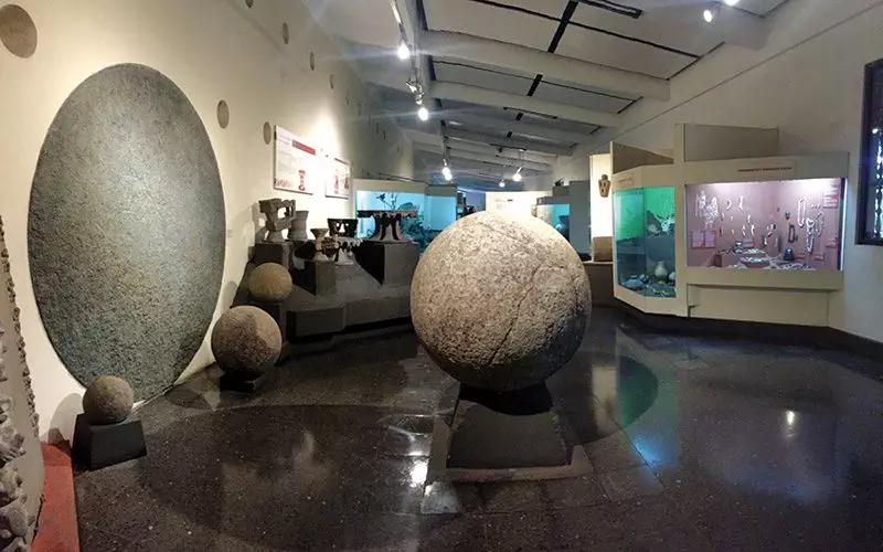Inside the National Museum of Costa Rica