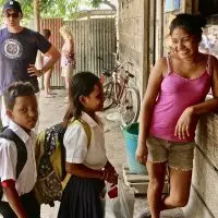 Terry-Kids coming home from School