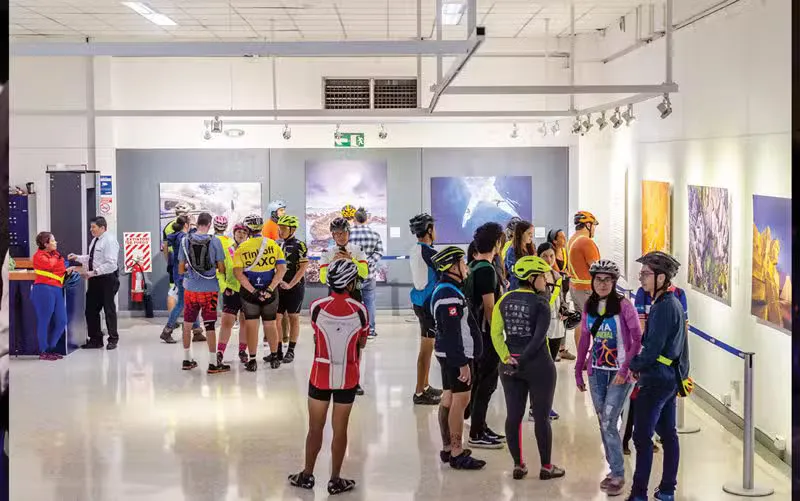cycling groups at the Centro Cultural Costarricense